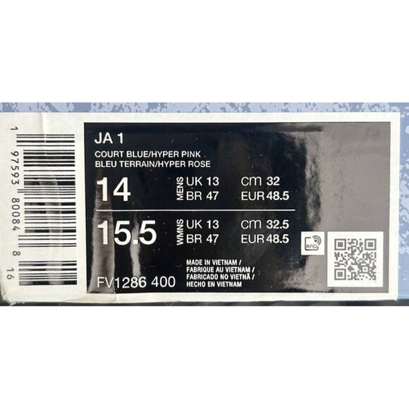 NIKE JA 1 NY vs. NY Size 14 - Picture 6 of 6